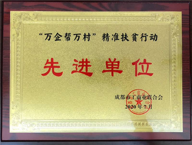 2020.07.27 “萬企幫萬村”精準扶貧行動先進單位---市工商聯(lián).jpg